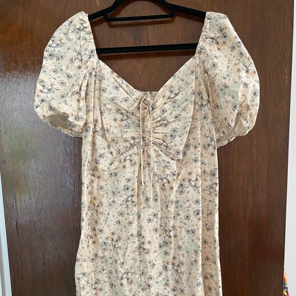 Puff sleeve mini dress - Picture 4 of 5